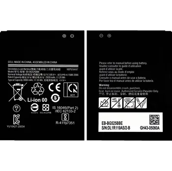 Baterie pro mobilní telefon Nová baterie Akumulátor EB-BG525BBE pro telefon Samsung Galaxy Xcover 5