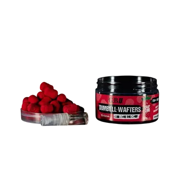 Boilies G.B.U. Neutrálně Vyvážená Nástraha Dumbel Wafters Strawberry Punk 60g Hmotnost: 60g, Průměr: 10x16mm