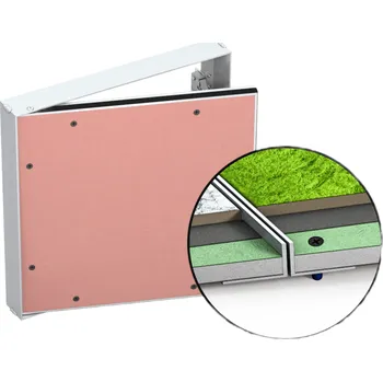 Revizní dvířka TAMADEX RFS 600x600x15 GKFi US EI30 zdivo (obklad zapuštěný) PROTIPOŽÁRNÍ revizní dvířka