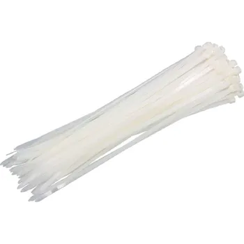 Stahovací páska Lobster Stahovací pásky bílá 250x3,6mm, 50ks