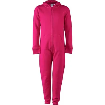 Dětský overall SF (Skinnifit) Dětský teplákový overal - Fuchsiová | 5-6 let