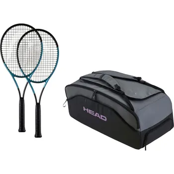 Tenisová raketa 2x Head Gravity Tour 2025 + Head Pro X Duffle Bag L BKDG