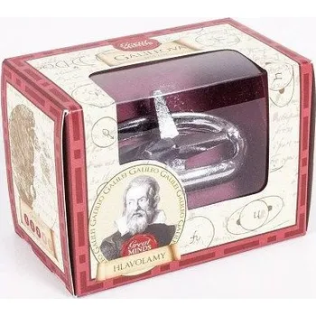 Hlavolam ALBI Kovový hlavolam Great Minds - Galileo