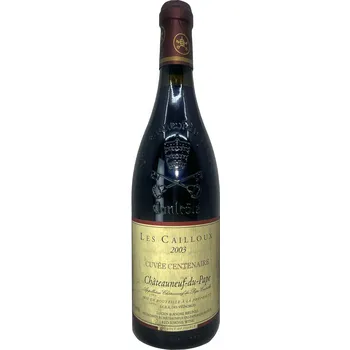 Víno Archivní víno 2003 Chateauneuf du Pape "Les Cailloux", Lucien et Andre Bruel, 0,75l