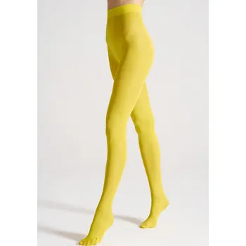 Dámské punčochy Veneziana Satin 40 • 2-S • žlutá • punčochové kalhoty 40 DEN