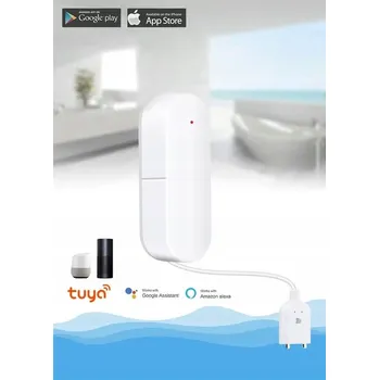 DETEKTOR ZAPLAVENÍ VODOU TUYA WIFI ALEXA GOOGLE - HLADINOVÝ SENZOR