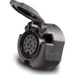 Zásuvka 13 pólů 12V s mikrospínačem plastová JAEGER