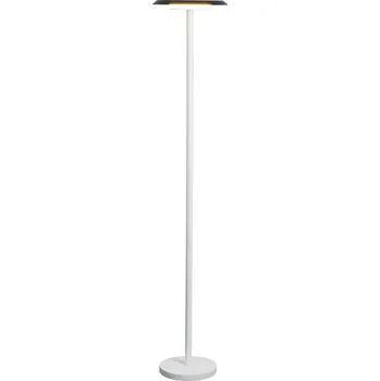 Stojací lampa Mantra Tina, černobílá stojací lampa LED 12W 3000K, výška 140cm