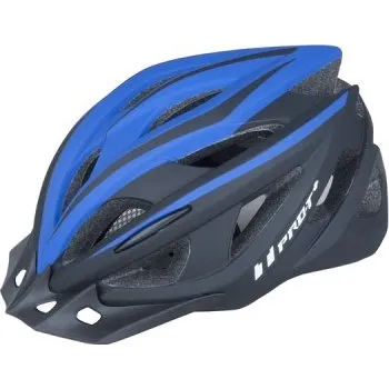 Cyklistická přilba Přilba PRO-T Plus Sintra In mold s blikačkou M 55-58 černo modrá