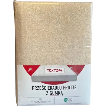 Prostěradlo FROTÉ PROSTĚRADLO S GUMOU 140X200+35CM BÉŽOVÉ VYSOKÝ LEM - PRÉMIOVÉ ZBOŽÍ