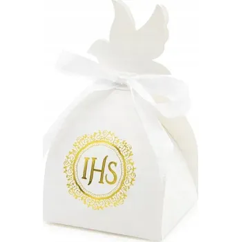 Dárková krabička Dárková Krabička K Prvnímu Svatému Přijímání svaté Svaté Přijímání pro hosty, IHS 1 ks