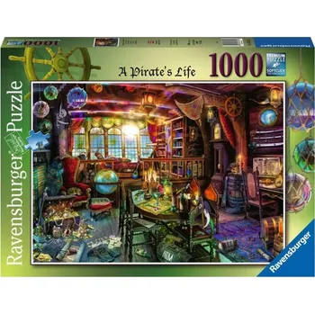 Puzzle RAVENSBURGER Pirátský život! 1000 dílků