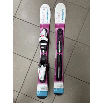 Sjezdové lyže Sjezdové lyže ELAN LIL MAGIC + vázání EL4,5 one 80