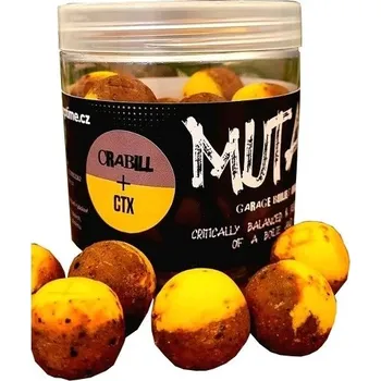 Boilies G.B.U. Neutálně Vyvážené Boilies Mutant Crabill CTX 130g Hmotnost: 130g, Průměr: 24mm