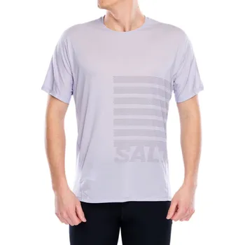 Pánské tričko Salomon Sense Aero SS Tee GFX M LC2694400 - cosmic sky/castelrock XL