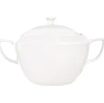 Mísa polévková s poklicí MONA, hranatá, porcelán, 33 x 24 cm