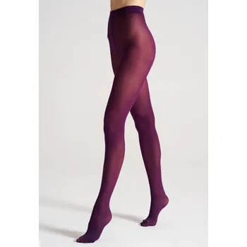 Dámské punčochy Veneziana Satin 40 • 5-XL • vínová • punčochové kalhoty 40 DEN