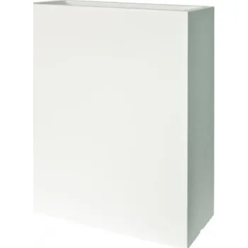 Květináč Mrazuvzdorný obdélníkový květináč 30x30x90cm - výběr barev Barva: Bílá