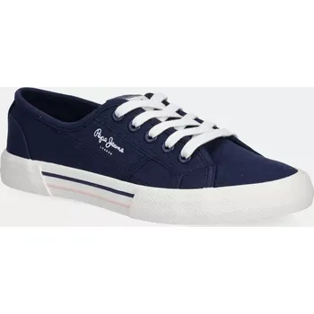 Dámská obuv Tenisky Pepe Jeans BRADY BASIC W PLS31287.582 námořnická modř 59X, EUR 36