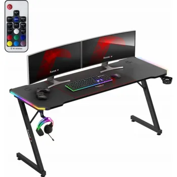 Počítačový stůl Huzaro Hero 4.8 RGB - herní stůl
