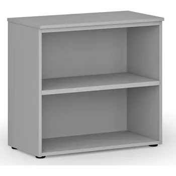 Kancelářská sestava Kancelářský regál PRIMO GRAY, 800 x 420 x 740 mm, šedá