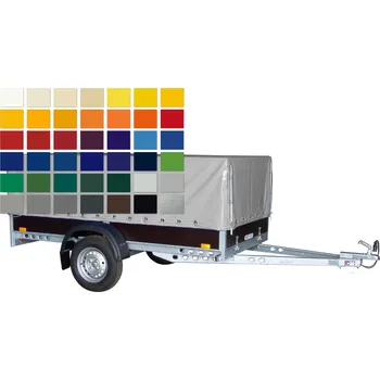 Plachta na motorové vozidlo Plachta s konstrukcí UNI/PROFI 8, podchozí výška 80cm (volitelná barva) + přísl.