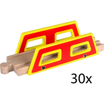 Dřevěná hračka Bella Nova Dřevěný most k vláčko-dráze