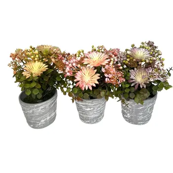 umělá květina Maják Chryzantéma 18cm