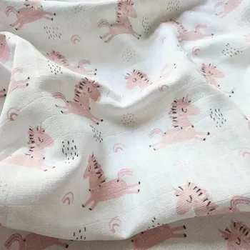 Prem plenková osuška Jednorožec růžový 90x100 cm