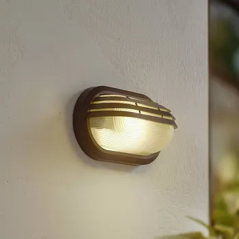 Venkovní osvětlení Venkovní nástěnné svítidlo Lindby Adita, černé, ABS, výška 16,3 cm černá, bílá 1 x 15 W LED