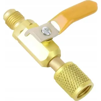 Ventil Kulový kohout klimatizace 1/4 R407 R134 R404