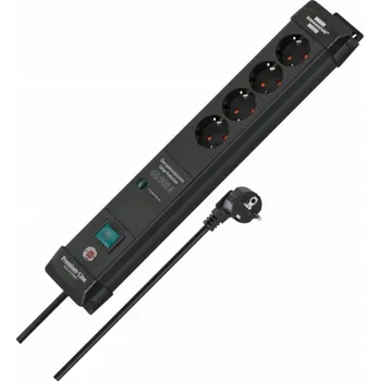 Napájecí kabel Brennenstuhl napájecí lišta Brennenstuhl Premium-Line ÜSS 4fach schwarz *DE*