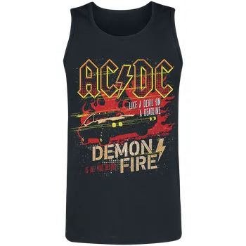 Tílko z AC/DC - Demon Fire - Muži - černá