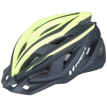 Cyklistická přilba Přilba PRO-T Plus Sintra In mold s blikačkou M 55-58 černo žlutá fluor