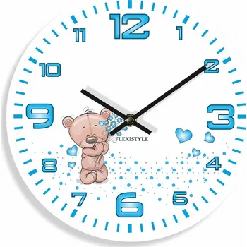 Hodiny Flexistyle z91a - dětské hodiny s medvídkem (2)