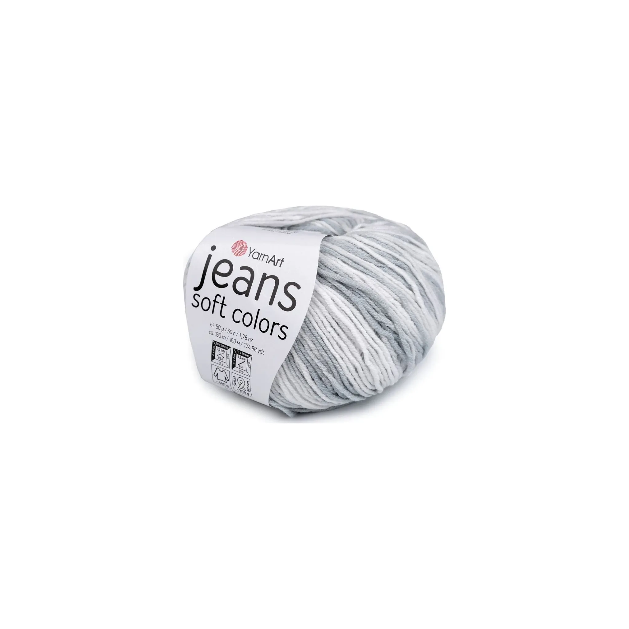 Fotografie 1 - Příze YarnArt Jeans Soft Colors 6208