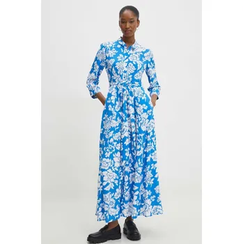 Dámské šaty Šaty Answear.LAB maxi 62998.FKK modrá 55X, vel. XL