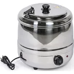 Elektrický kotlík na polévku 10 l, 340 x 360 mm, stříbrný