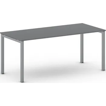 Psací stůl Kancelářský stůl METAL, 180x80 cm, grafit