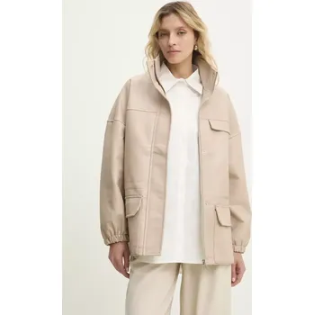 Pánská softshellová bunda Bunda Answear.LAB béžová barva, přechodná CV2180.FKK 01X, vel. S