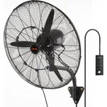 Ventilátor VEVOR Mist Fan, 24,2 palcový oscilační vodotěsný ventilátor, 3 rychlosti, 7000 CFM, komerční nebo rezidenční ventilátor pro chlazení skladu, skleníku, dílny