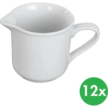 Konvička na mléko Mlékovka MONA 0,1 l, porcelán, 12 ks