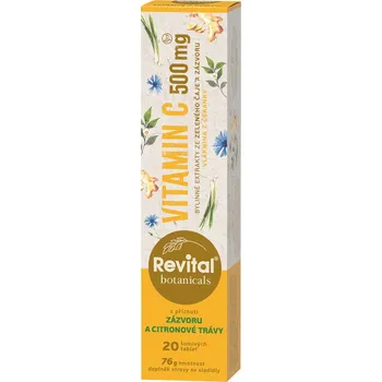 Revital Botanicals Vitamin C 500mg eff.tbl.20