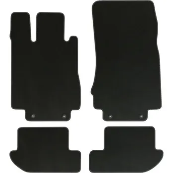 autokoberec MERCEDES CL C215 / W215 Velurové koberce silné LUX