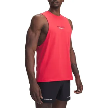 Pánské tílko Under Armour Pjt Rck Tank 1389949-989 M - red XXL
