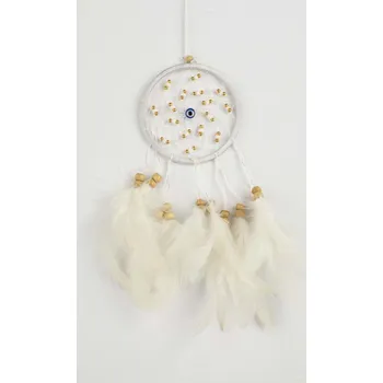 Lapač snů Lapač snů NAZAR bílá / délka 22cm
