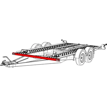 Příslušenství pro přívěs Nárazník přední VAPP PA / PV 2160 mm