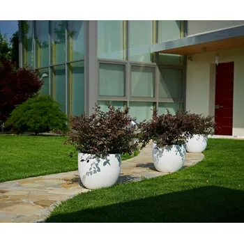 Květináč Mrazuvzdorný designový květináč 74cm - výběr barev Barva: Avorio