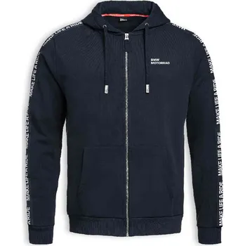 Pánská mikina BMW Motorrad Pánská mikina na zip Make Life a Ride modrá Velikost: S