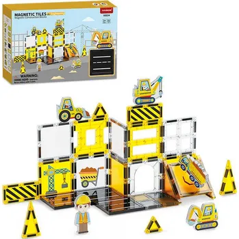 ostatní stavebnice Magnetická stavebnice Engineering 31ks - Magnetic Tiles